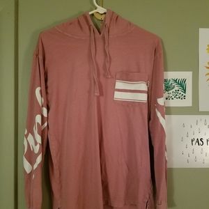 Pink hoodie